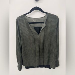 Loft Outlet Long Sleeve Blouse Size Medium
